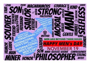 Greeting card for Men's Day