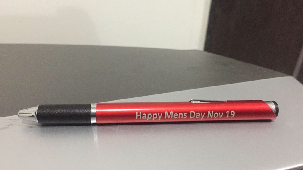 pen for Mens day