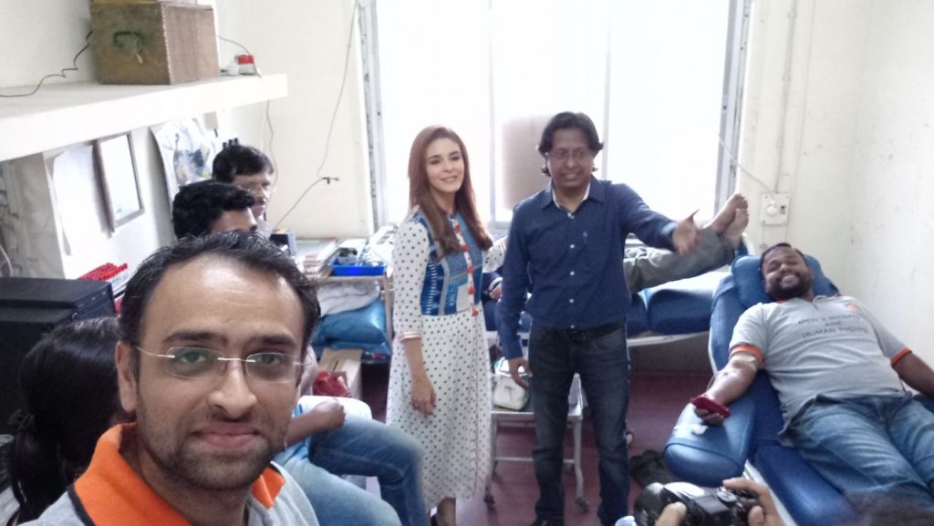 Blood donation camp on Men's Day in Mumbai by Vaastav Foundation