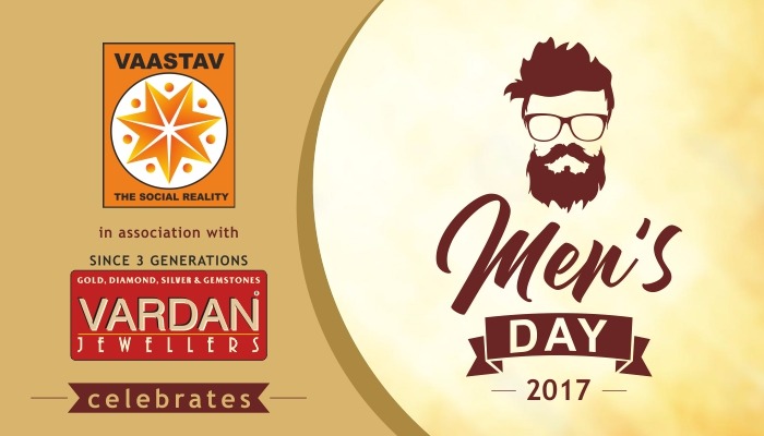 Mumbai Celebrated Men's Day 2017 with Vaastav and Vardan Jewellers