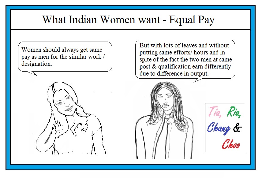 What Indian Women want - Equal Pay