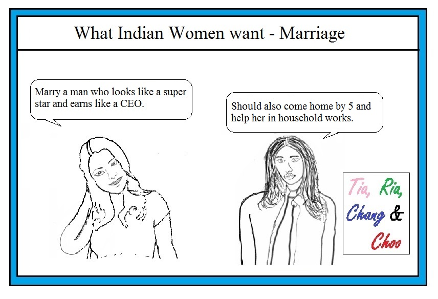 What Indian Women want - Marriage