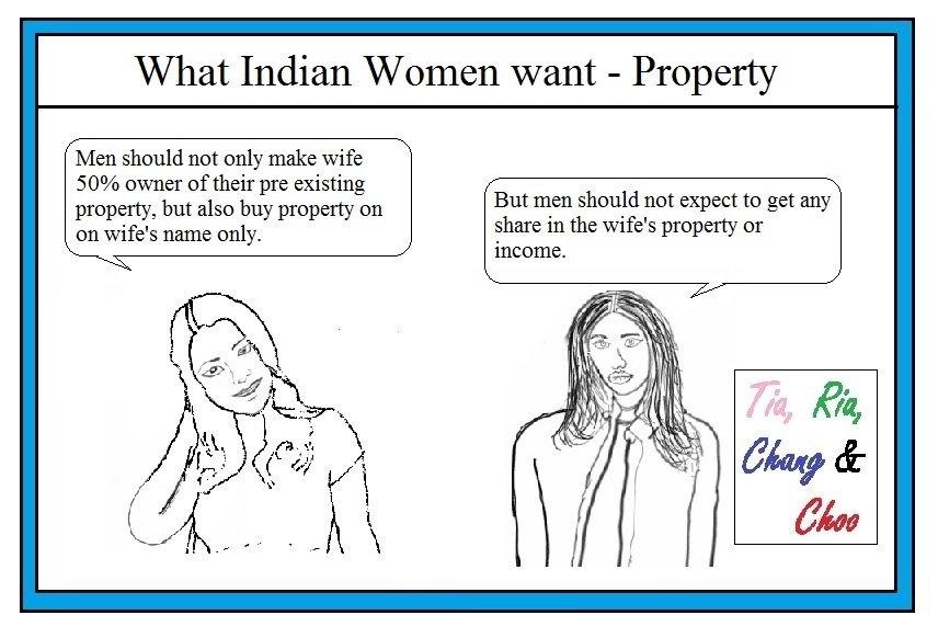 What Indian Women want - Property