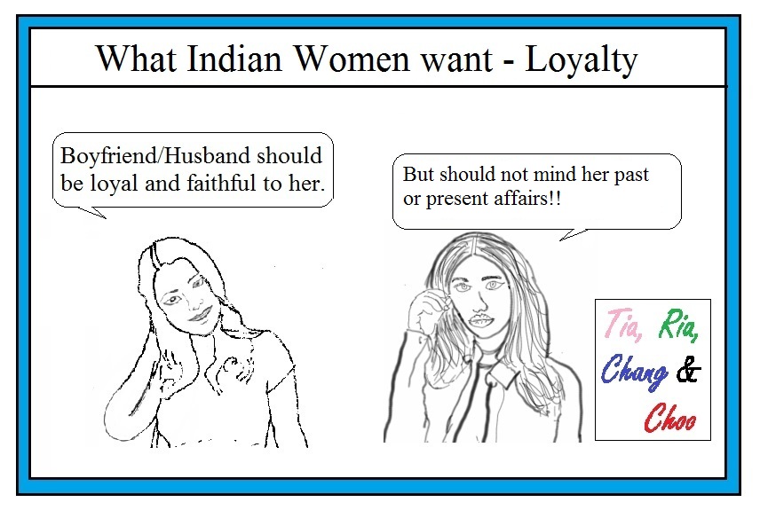 What Indian women want - Loyalty