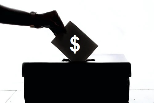 Male vote and money